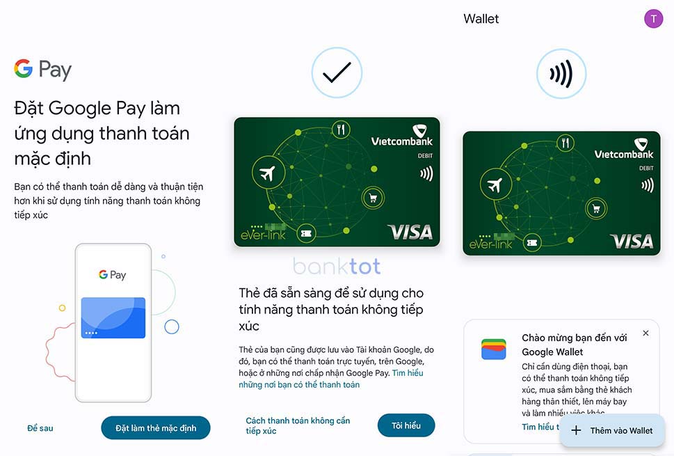 Hướng dẫn cách mở tài khoản Google Pay Google Wallet