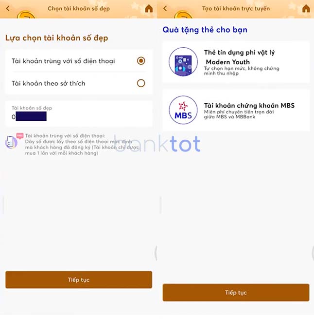 Hướng dẫn mở tài khoản MB Bank online tại nhà